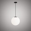 Bolio  16-in Black pendant P7016-BK-OP
