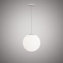 Bolio  16-in White pendant P7016-WH-OP