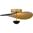 PCAZR1718MBK Azure Semi-Flush Mount www.donslighthouse.ca