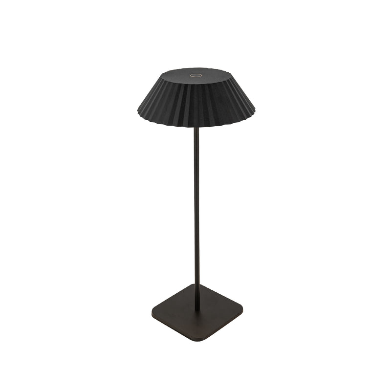 Pela 6-in Black LED Table Lamp - TL66714-BK