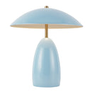 Poppy 12-in Cerulean LED Table Lamp - TL437012CER
