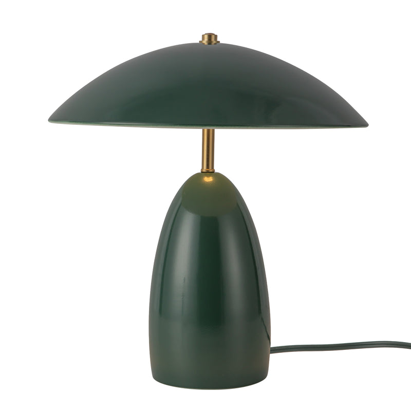 Poppy 12-in Pine Green LED Table Lamp - TL437012PGN