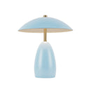 Poppy 9-in Cerulean LED Table Lamp - TL437409CER
