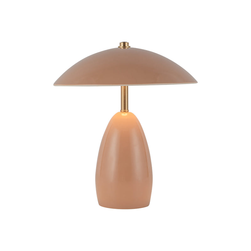 Poppy 9-in Peach LED Table Lamp - TL437409PEC