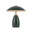 Poppy 9-in Pine Green LED Table Lamp - TL437409PGN