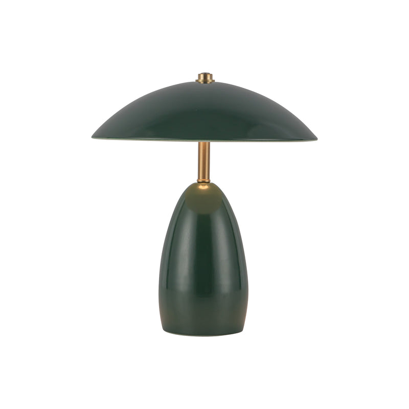 Poppy 9-in Pine Green LED Table Lamp - TL437409PGN