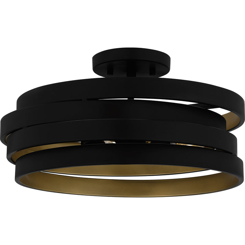 QSF6223MBK Quoizel Semi-Flush Mount www.donslighthouse.ca