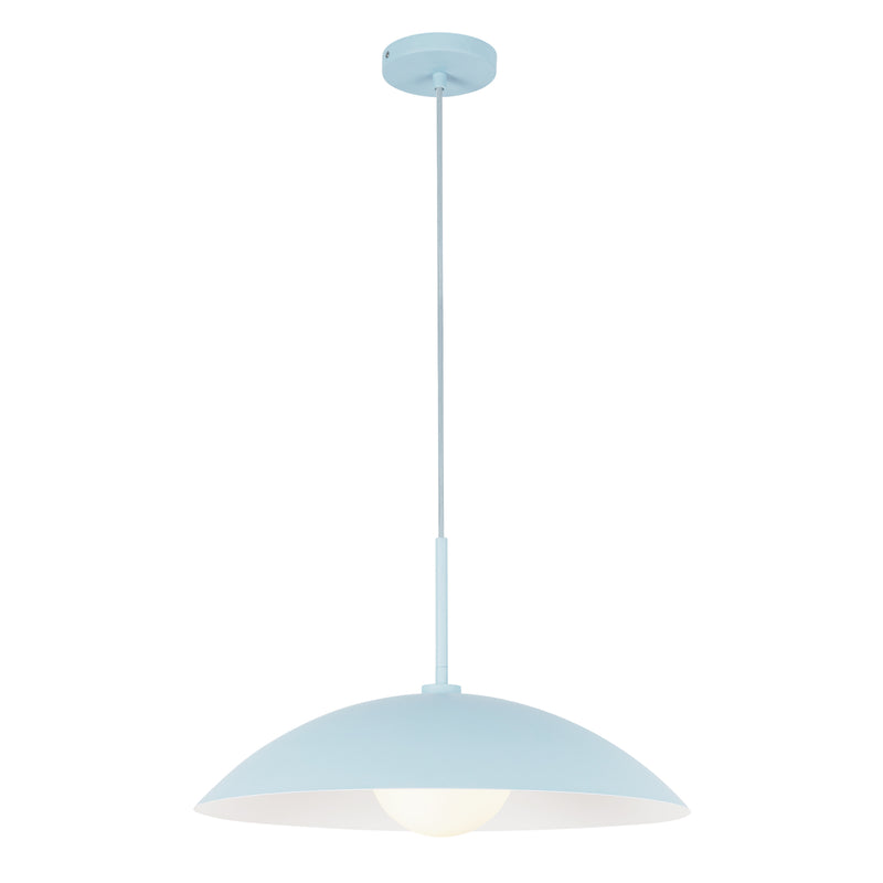 Regent 19-in Cerulean Socket Pendant - PD56019-CER