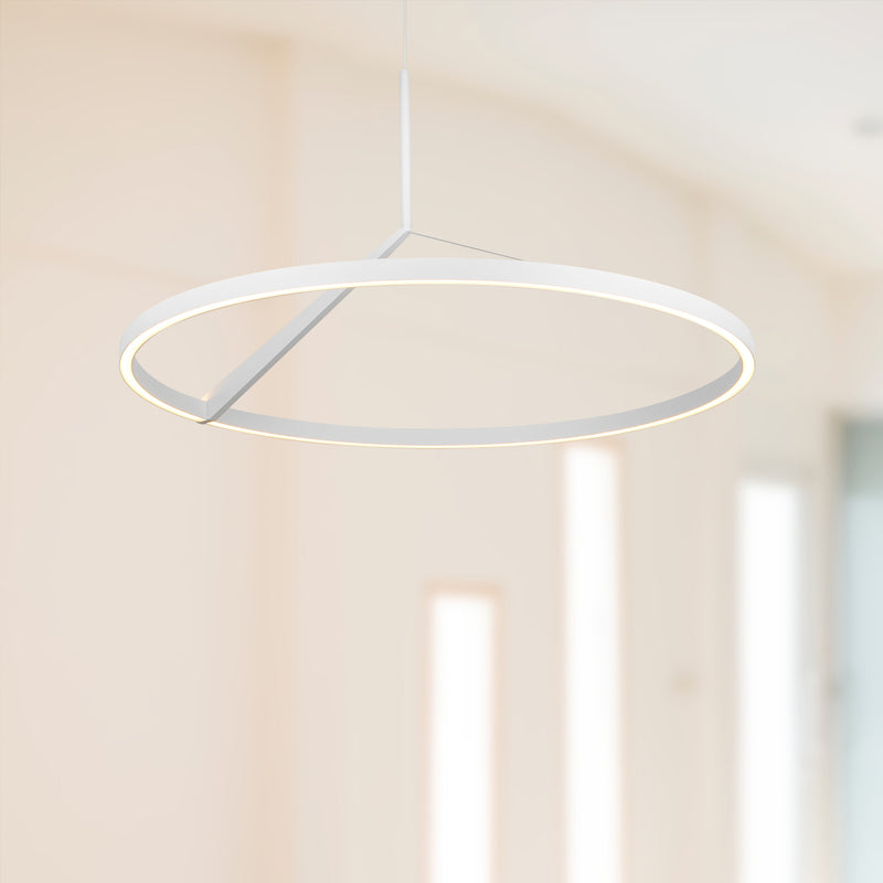 Roda 31-in White LED Pendant - PD27731-WH-3WCCT-UNV