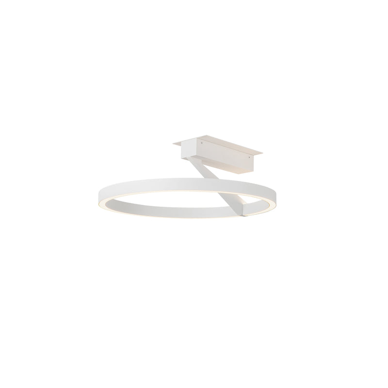 Roda 15-in White LED Semi-Flush Mount - SF27716-WH-3WCCT-UNV