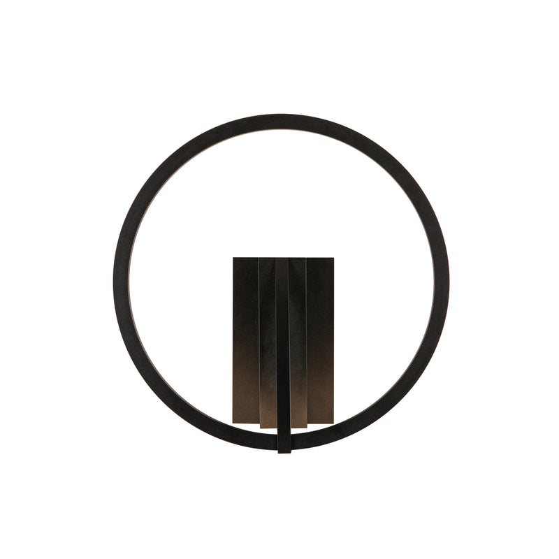 Roda 13-in Black LED Wall Sconce - WS27713-BK-3WCCT-UNV
