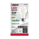 LED Bulb - A19 Clear E26 base
