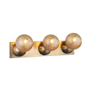 NOLA - Champagne Gold vanity 3 light - S18403CG
