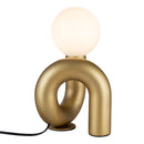 Sadie 6-in Brushed Gold Socket Table Lamp - TL420107BG