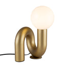 Sadie 6-in Brushed Gold Socket Table Lamp - TL420107BG