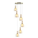 JUNA COLLECTION 6LT PENDANT - SC13386BR