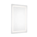 Seneca 24-in Sandblasted Merc Edge LED Vanity Mirror - VM31124-5CCT