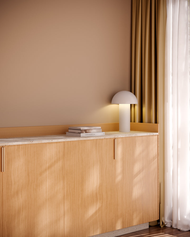 Setas 6-in Cream LED Table Lamp - TL65210-CM