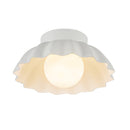 Soleil 10-in Antique White/Opal Glass LED Wall/Vanity Light - WV436910AWOP-3WCCT-UNV