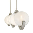 Spherical Linear chandelier 5 lights brushed nicke - SRI551BN