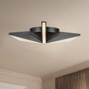 Tachi 15-in Urban Bronze LED Flush Mount - FM64215-UB