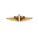 Tachi 15-in Vintage Brass LED Flush Mount - FM64215-VB