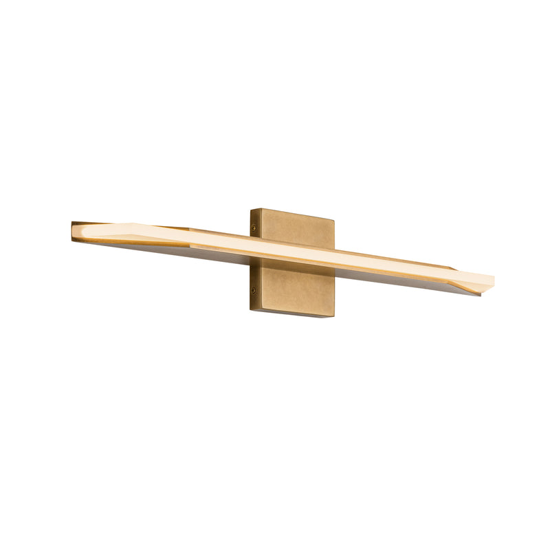 Tachi 25-in Vintage Brass LED Vanity Light - VL64225-VB