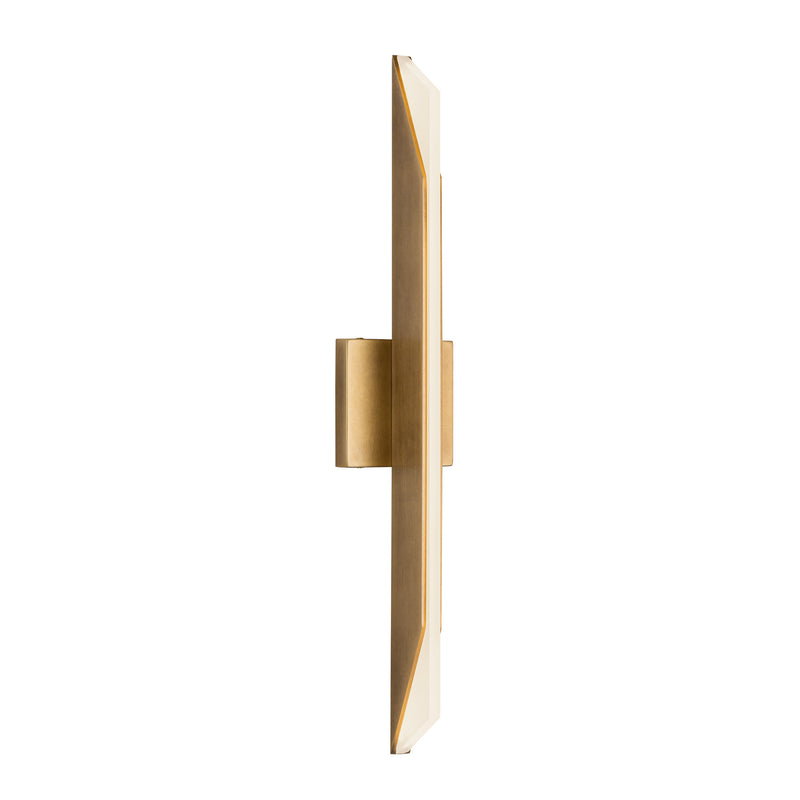 Tachi 25-in Vintage Brass LED Vanity Light - VL64225-VB