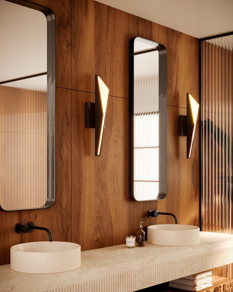 Tachi 4-in Urban Bronze LED Wall Sconce - WS64215-UB