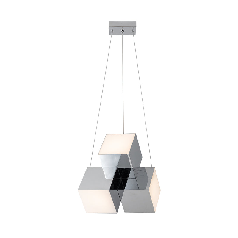 Tetra 11-in Chrome LED Pendant - PD20616-CH-UNV