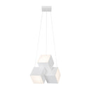 Tetra 16-in White LED Pendant - PD20616-WH-UNV