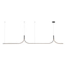 Thread 10-ft Black LED Linear Pendant - LP17910-BK-UNV-010-RT