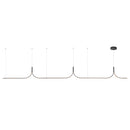Thread 15-ft Black LED Linear Pendant - LP17915-BK-UNV-010