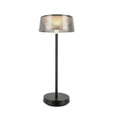 Tindra 6-in Black LED Table Lamp - TL62114-BK