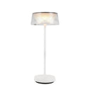 Tindra 6-in White LED Table Lamp - TL62114-WH