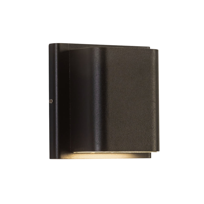Tolan 4-in Black LED All terior Wall - AT48403-BK-UNV-3CCT