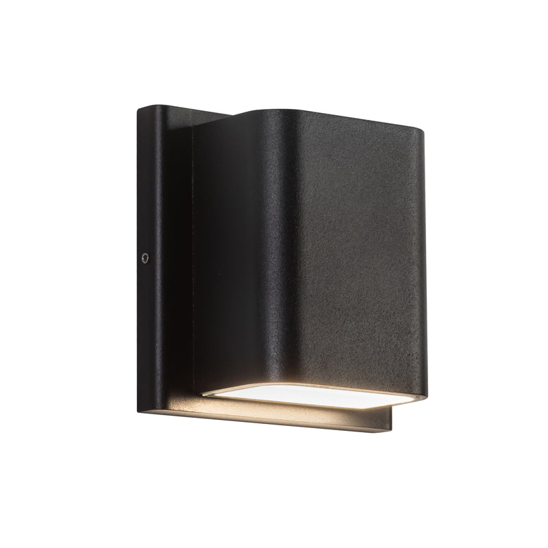 Tolan 4-in Black LED All terior Wall - AT48403-BK-UNV-3CCT