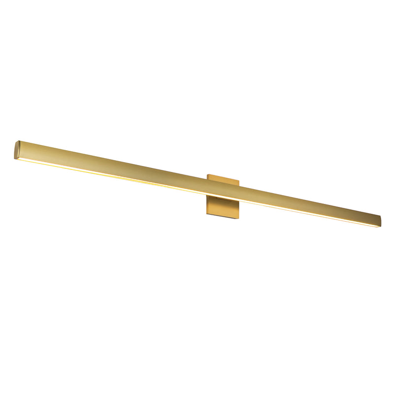 Vera 52-in Brushed Gold LED Vanity Light - VL20353-BG