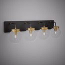 Bianca 4-light Vanity Light VL1718-4AB/BKCL