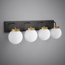 Bianca 4-light Vanity Light VL1718-4AB/BKOP