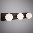 Sahara 3-light Vanity Light VL1855-3BK