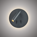 Bronx Bedside Wall Light VL2034R-BK