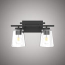 Iris 14-in Vanity Light VL3314BK-CL