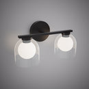 Elfin 14-in Vanity Light VL3702-BKCL