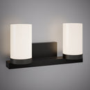 Peony 14-in Vanity Light VL3714-2-BK