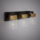 Aurora 3-light wall/vanity light VL705-3AB/BK