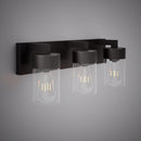 Aurora 3-light wall/vanity light VL705-3BK