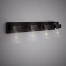 Aurora 4-light wall/vanity light VL705-4BK