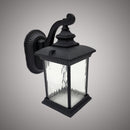 Led Exterior Wall Sconce VOW1840-3CT-BK-CL