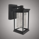 Led Exterior Wall Sconce VOW1880-3CT-BK-CL